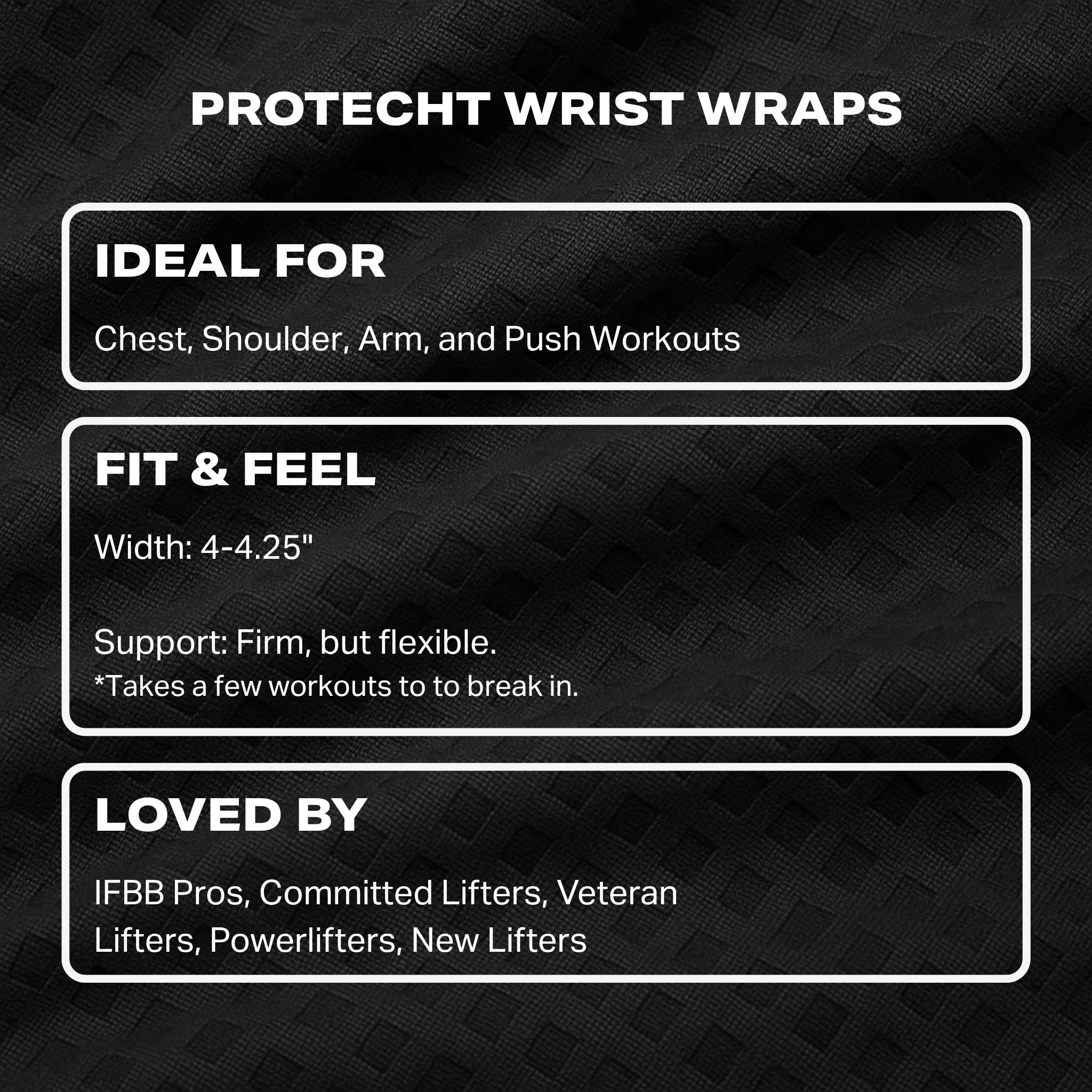 PROTECHT WRAPS
