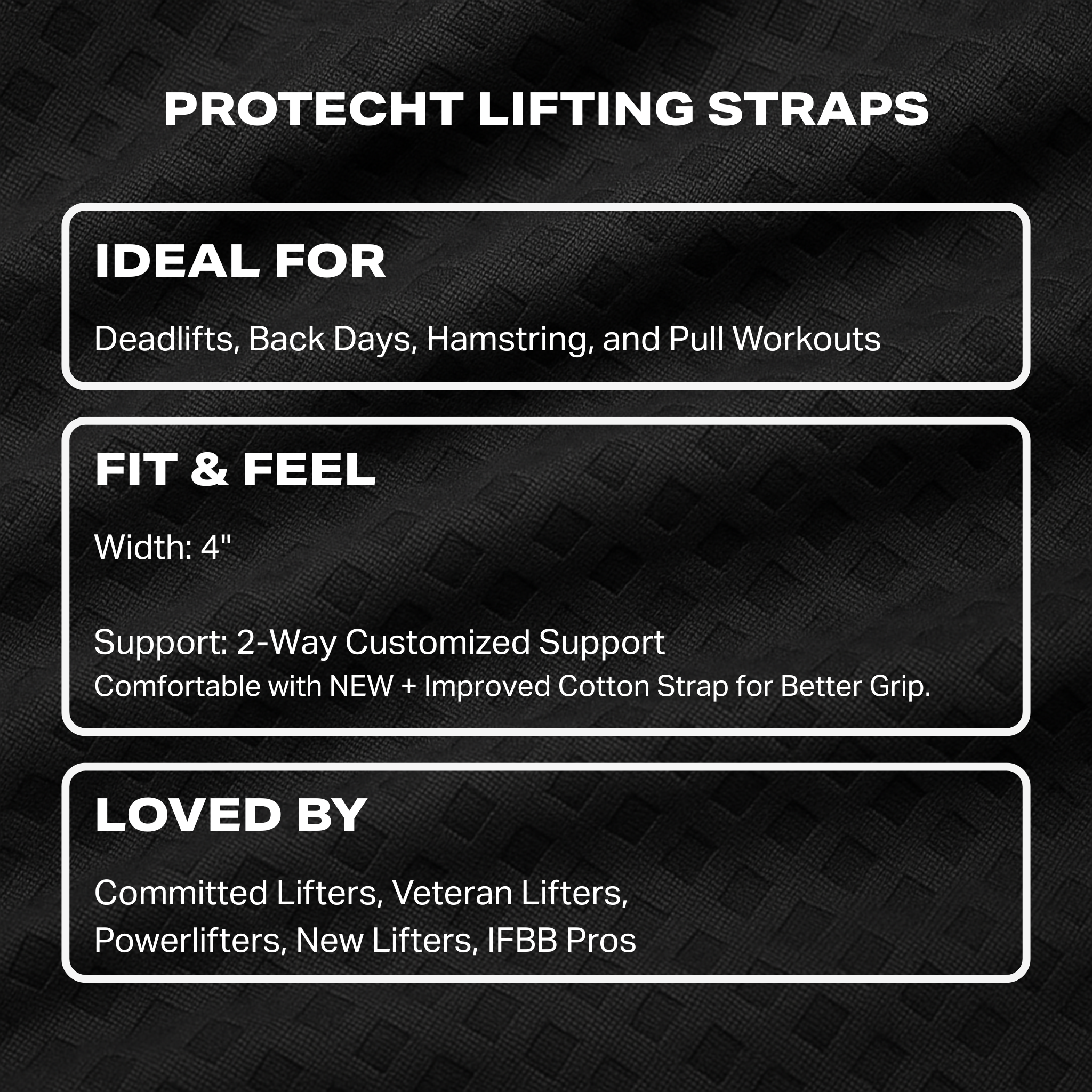 PROTECHT STRAPS